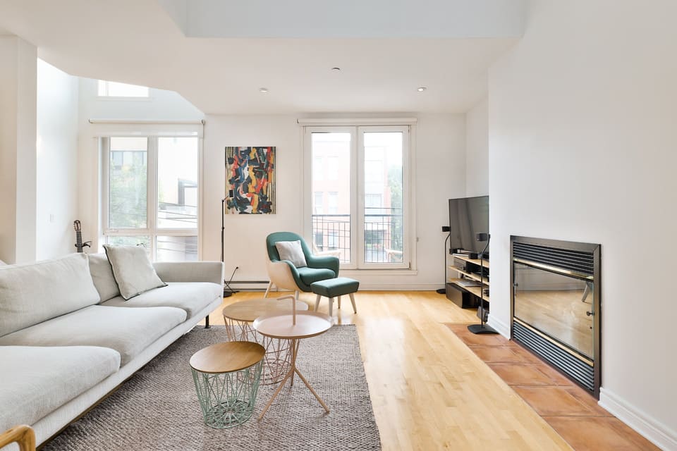 Salon — Condo, 1185, Av. Ducharme, app. 301, Outremont