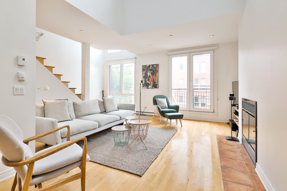 Salon — Condo, 1185, Av. Ducharme, app. 301, Outremont
