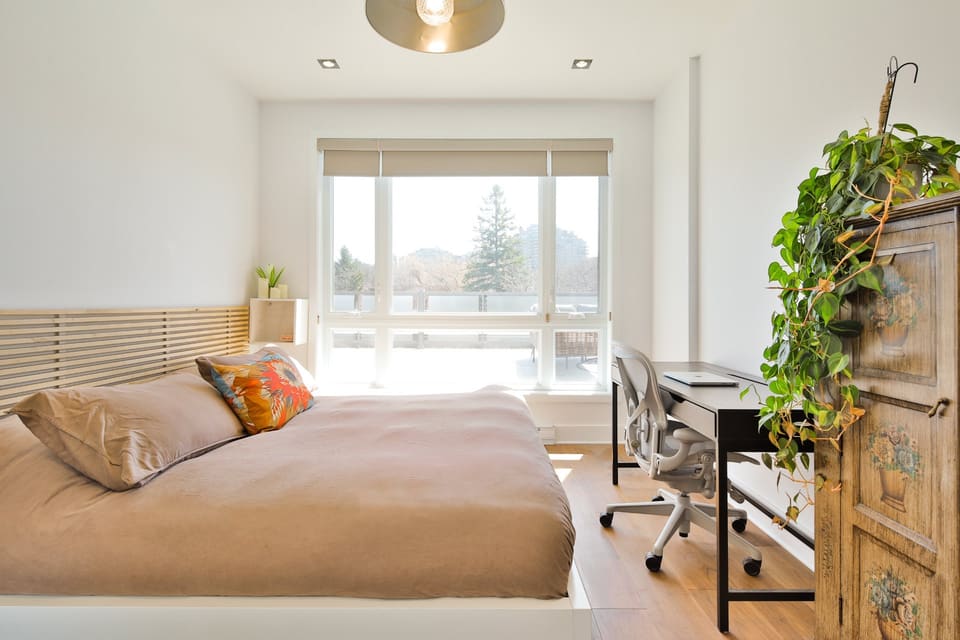 Chambre à coucher principale — Penthouse, 2285, Av. Ekers, app. PH404, Mont-Royal