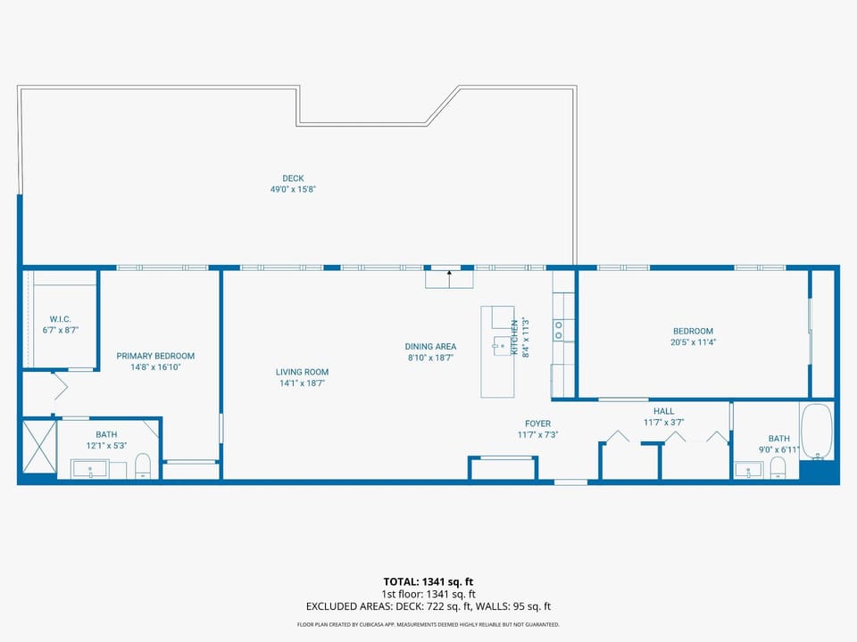 Plan (croquis) — Penthouse, 2285, Av. Ekers, app. PH404, Mont-Royal