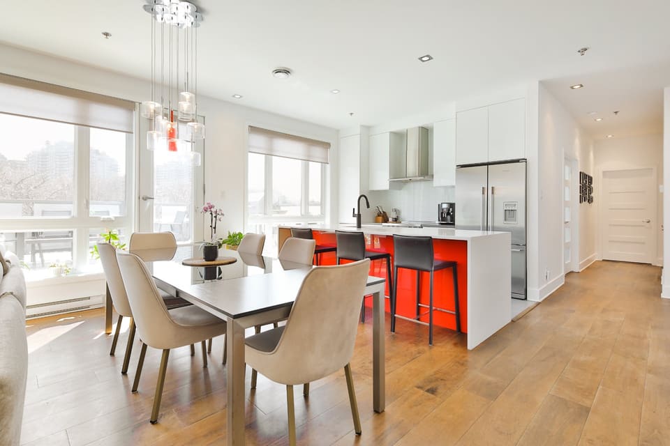 Salle à manger — Penthouse, 2285, Av. Ekers, app. PH404, Mont-Royal