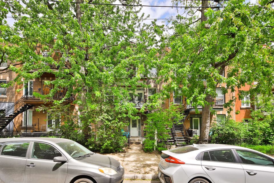 Façade — Quintuplex, 5343-5349, Rue Fabre, Le Plateau-Mont-Royal