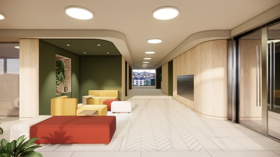 Hall d'entrée/Vestibule — Appartement 1 chambre, 1200, Rue des Moqueurs, app. A, Maizerets