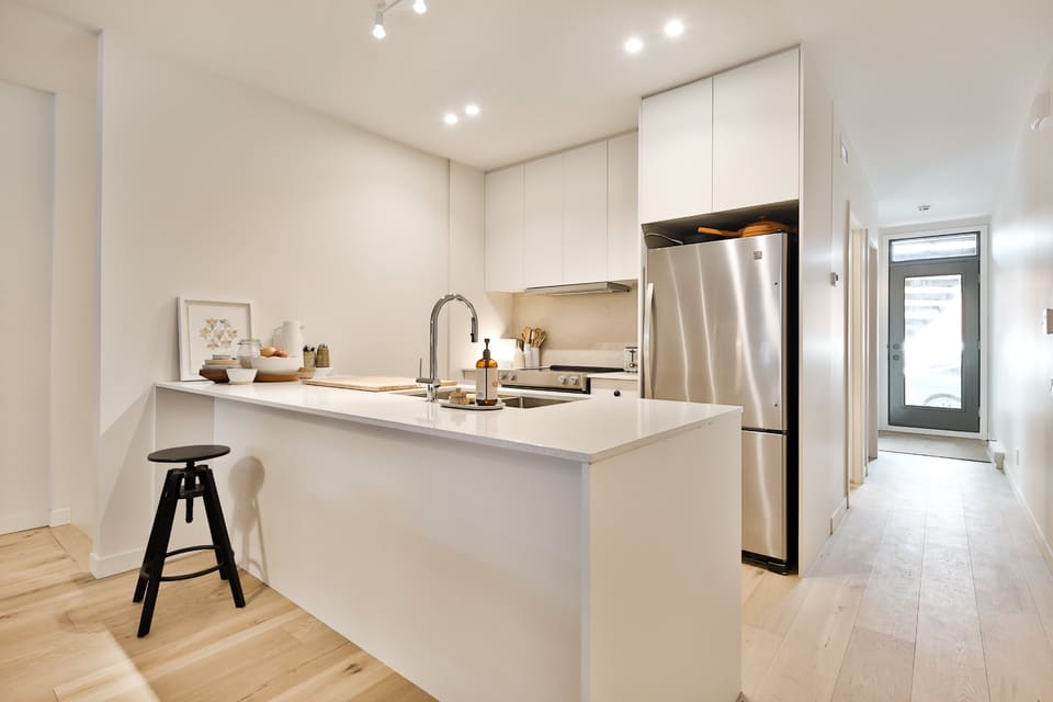 Cuisine — Condo, 4428, Rue D'Iberville, Le Plateau-Mont-Royal