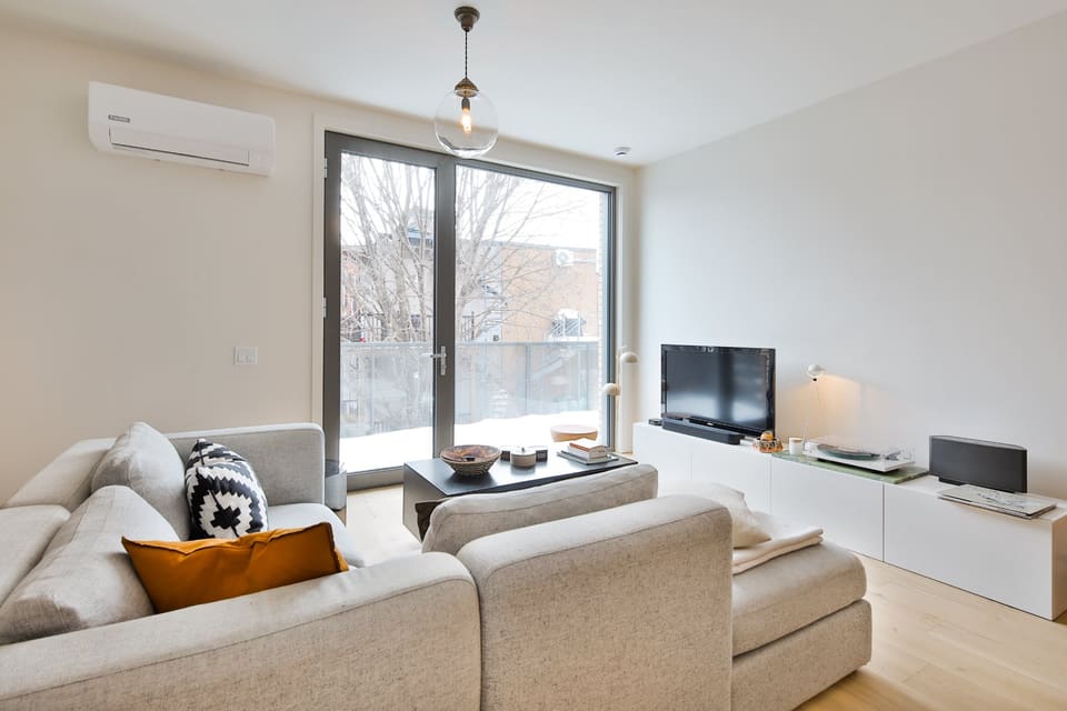 Salon — Condo, 4426B, Rue D'Iberville, Le Plateau-Mont-Royal