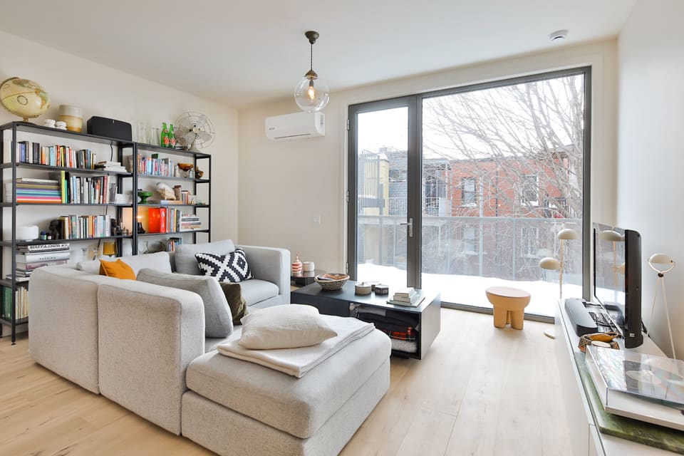 Salon — Condo, 4426B, Rue D'Iberville, Le Plateau-Mont-Royal