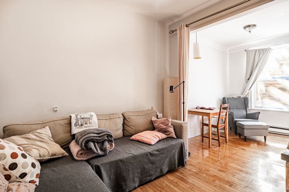 Salon — Quintuplex, 5343-5349, Rue Fabre, Le Plateau-Mont-Royal