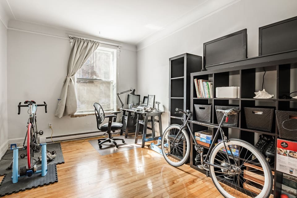 Chambre à coucher — Quintuplex, 5343-5349, Rue Fabre, Le Plateau-Mont-Royal